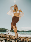 Skechers Arch Fit Cali Breeze pantoletten